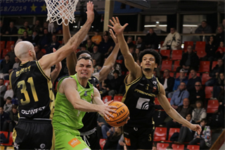 18. Kolo Niké SBL: BC Prievidza - Slávia SPU Nitra 90:77 (foto: Ladislav Szibilla)	