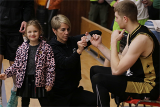18. Kolo Niké SBL: BC Prievidza - Slávia SPU Nitra 90:77 (foto: Ladislav Szibilla)	