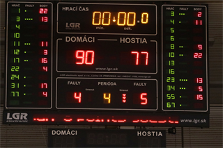 18. Kolo Niké SBL: BC Prievidza - Slávia SPU Nitra 90:77 (foto: Ladislav Szibilla)	