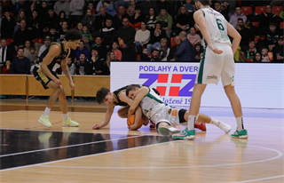 23. Kolo Niké SBL: BC Prievidza - MBK Handlová 80:73 (foto: Ladislav Szibilla)	
