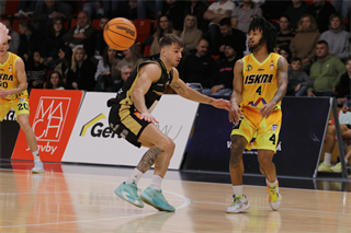 26. Kolo Niké SBL: BC Prievidza - BK Iskra Svit 70:50 (foto: Ladislav Szibilla)	