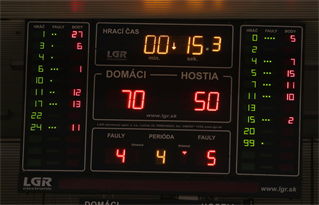 26. Kolo Niké SBL: BC Prievidza - BK Iskra Svit 70:50 (foto: Ladislav Szibilla)	