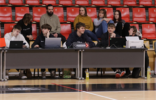 1. liga: BC Prievidza B - BK Slovenský Orol Levoča 102:62 (foto: Ladislav Szibilla)	