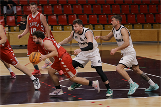 1. liga: BC Prievidza B - BK Slovenský Orol Levoča 102:62 (foto: Ladislav Szibilla)	
