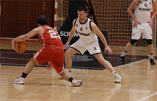 1. liga: BC Prievidza B - BK Slovenský Orol Levoča 102:62 (foto: Ladislav Szibilla)	