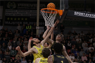 34. Kolo Niké SBL: BC Prievidza - BK Inter Bratislava 96:67 (foto: Ladislav Szibilla)	