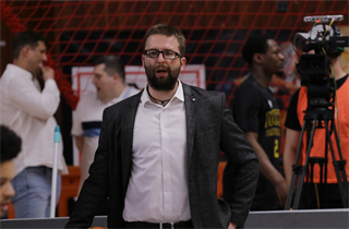 1. zápas štvrťfinále Niké SBL: BC Prievidza - Inter Bratislava 88:84 (foto: Ladislav Szibilla)	