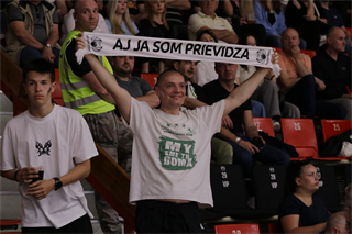 1. zápas štvrťfinále Niké SBL: BC Prievidza - Inter Bratislava 88:84 (foto: Ladislav Szibilla)	
