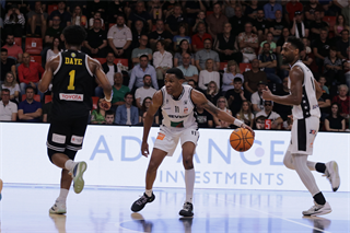 1. zápas štvrťfinále Niké SBL: BC Prievidza - Inter Bratislava 88:84 (foto: Ladislav Szibilla)	