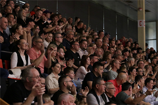 1. zápas štvrťfinále Niké SBL: BC Prievidza - Inter Bratislava 88:84 (foto: Ladislav Szibilla)	