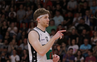 1. zápas štvrťfinále Niké SBL: BC Prievidza - Inter Bratislava 88:84 (foto: Ladislav Szibilla)	