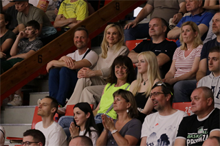 1. zápas štvrťfinále Niké SBL: BC Prievidza - Inter Bratislava 88:84 (foto: Ladislav Szibilla)	