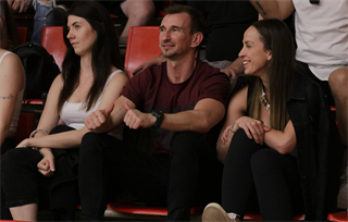 1. zápas štvrťfinále Niké SBL: BC Prievidza - Inter Bratislava 88:84 (foto: Ladislav Szibilla)	