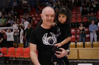 1. zápas štvrťfinále Niké SBL: BC Prievidza - Inter Bratislava 88:84 (foto: Ladislav Szibilla)	