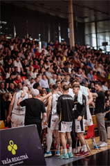 1. štvrťfinále Niké SBL: BC Prievidza - Inter Bratislava 88:84 (foto: Vladimír Králik)	