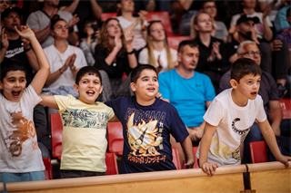 1. štvrťfinále Niké SBL: BC Prievidza - Inter Bratislava 88:84 (foto: Vladimír Králik)	