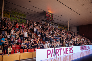 1. štvrťfinále Niké SBL: BC Prievidza - Inter Bratislava 88:84 (foto: Vladimír Králik)	