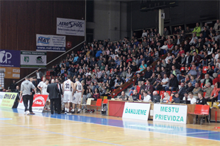 3. kolo Eurovia SBL: BC Prievidza - MBK Rieker Com-Therm Komárno 84:77