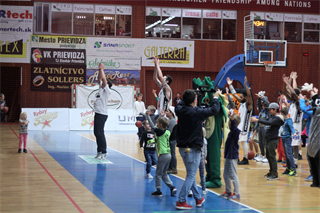 3. kolo Eurovia SBL: BC Prievidza - MBK Rieker Com-Therm Komárno 84:77