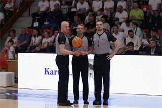 3. zápas semifinále Niké SBL: BC Prievidza - Spišskí Rytieri 102:89 (foto: Ladislav Szibilla)	