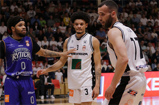 3. zápas semifinále Niké SBL: BC Prievidza - Spišskí Rytieri 102:89 (foto: Ladislav Szibilla)	
