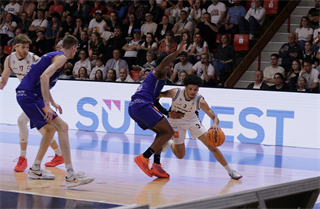 3. zápas semifinále Niké SBL: BC Prievidza - Spišskí Rytieri 102:89 (foto: Ladislav Szibilla)	