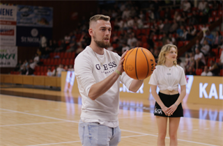 3. zápas semifinále Niké SBL: BC Prievidza - Spišskí Rytieri 102:89 (foto: Ladislav Szibilla)	