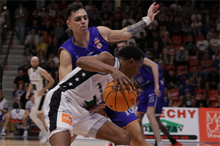 3. zápas semifinále Niké SBL: BC Prievidza - Spišskí Rytieri 102:89 (foto: Ladislav Szibilla)	