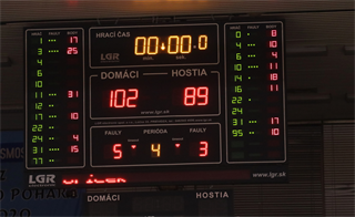 3. zápas semifinále Niké SBL: BC Prievidza - Spišskí Rytieri 102:89 (foto: Ladislav Szibilla)	