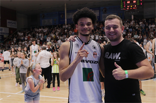 3. zápas semifinále Niké SBL: BC Prievidza - Spišskí Rytieri 102:89 (foto: Ladislav Szibilla)	