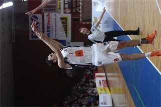 9. kolo Eurovia SBL: BC Prievidza - VŠEMvs Karlovka Bratislava 70:59 (2. fotogaléria)