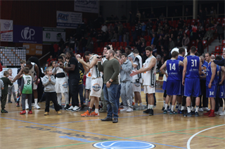 9. kolo Eurovia SBL: BC Prievidza - VŠEMvs Karlovka Bratislava 70:59 (2. fotogaléria)