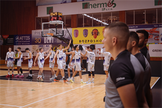Príprava: BC Prievidza : Basket Brno 77:69 (Foto Vladimír Králik)	