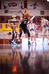 Príprava: BC Prievidza : Basket Brno 77:69 (Foto Vladimír Králik)	