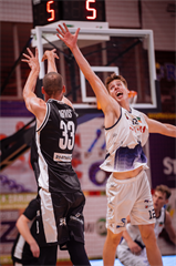 Príprava: BC Prievidza : Basket Brno 77:69 (Foto Vladimír Králik)	