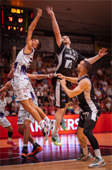 Príprava: BC Prievidza : Basket Brno 77:69 (Foto Vladimír Králik)	