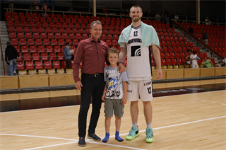 Príprava: BC Prievidza : NH Ostrava 92:76 (Foto Ladislav Szibilla)	