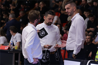 Európsky pohár FIBA: BC Prievidza - Alba Fehervar 102:85 (Foto Ladislav Szibilla)	