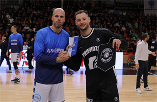 Európsky pohár FIBA: BC Prievidza - Alba Fehervar 102:85 (Foto Ladislav Szibilla)	