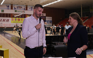 Európsky pohár FIBA: BC Prievidza - Alba Fehervar 102:85 (Foto Ladislav Szibilla)	