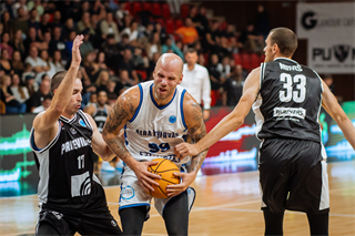 Európsky pohár FIBA: BC Prievidza - Alba Fehervar 102:85 (Foto: Vladimír Králik)	
