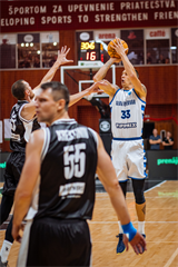Európsky pohár FIBA: BC Prievidza - Alba Fehervar 102:85 (Foto: Vladimír Králik)	