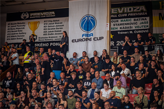 Európsky pohár FIBA: BC Prievidza - Alba Fehervar 102:85 (Foto: Vladimír Králik)	
