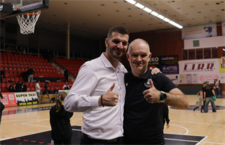 4. kolo TIPOS SBL: BC Prievidza - MBK Handlová 94:66 (Ladislav Szibilla)